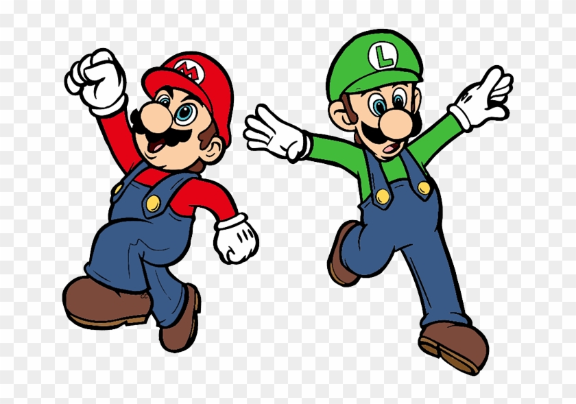 Luigi mario mario mario luigi toad princess