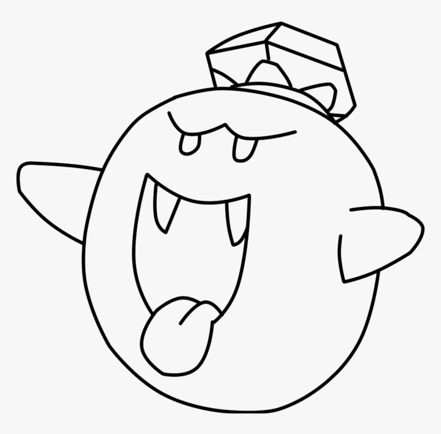 King boo coloring pages