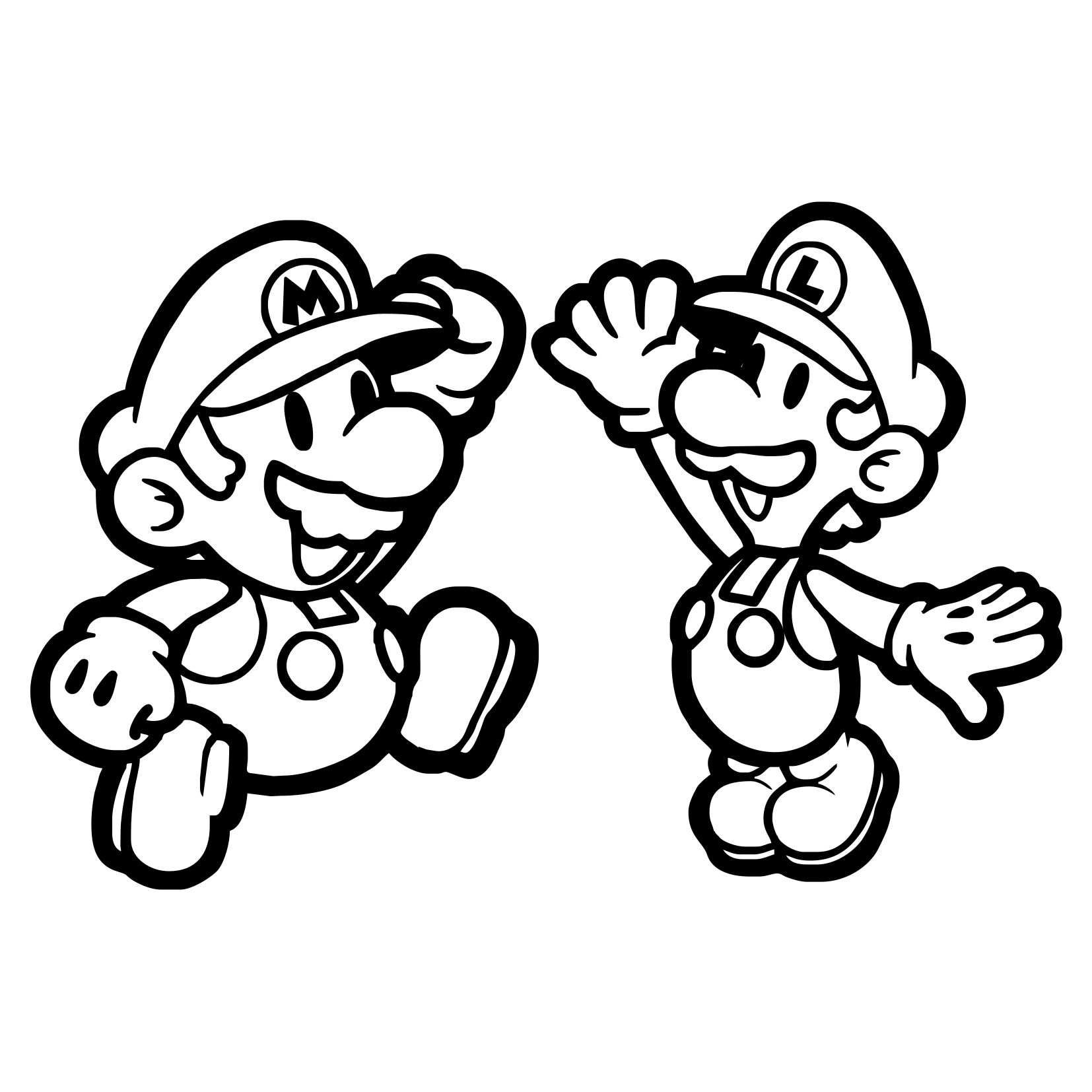 Mario and luigi