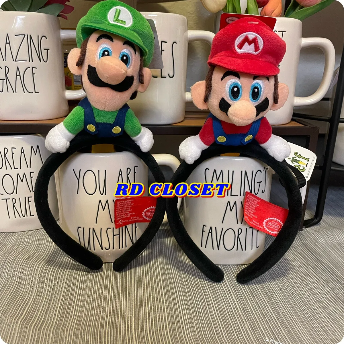 Universal studios hollywood super nintendo world mario and luigi ears headband