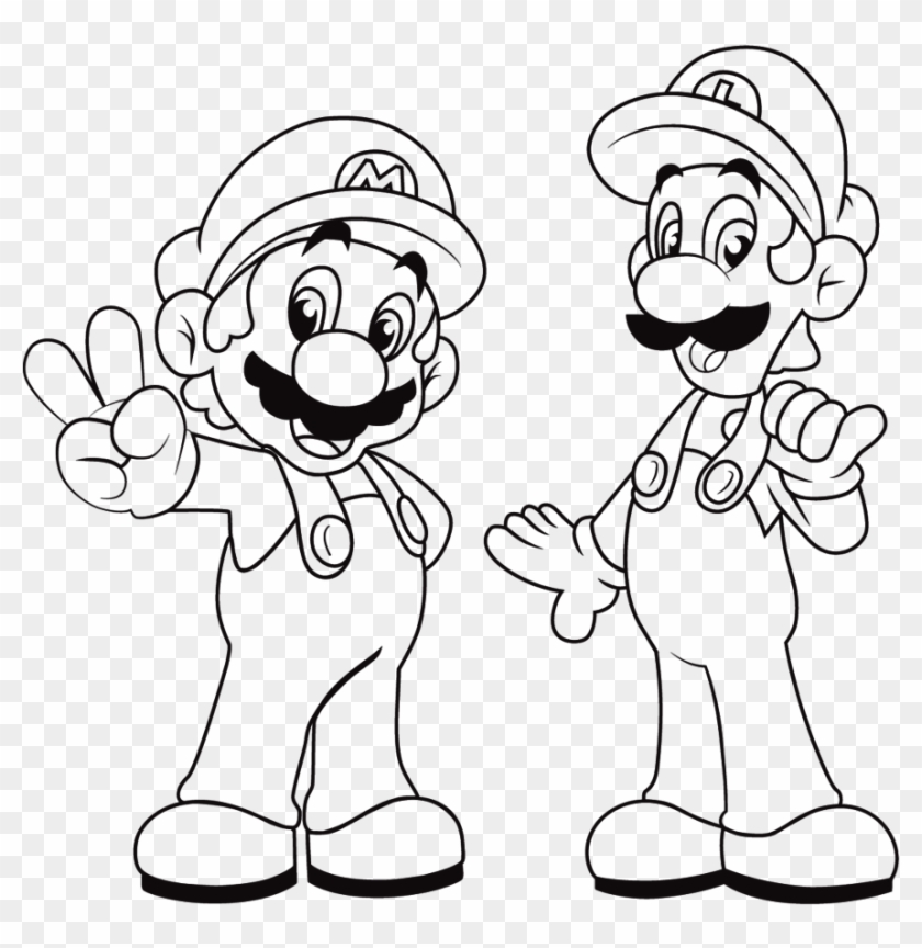 Awesome mario coloring sheets topic