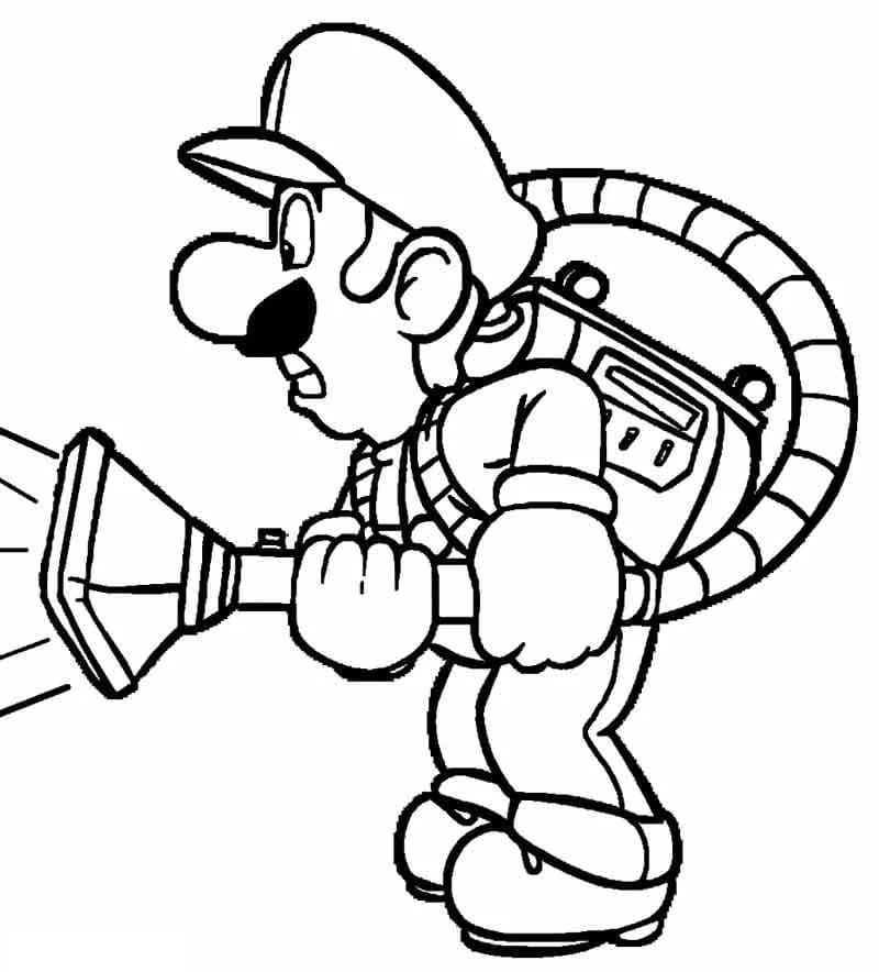 Luigi coloring pages best images free printable