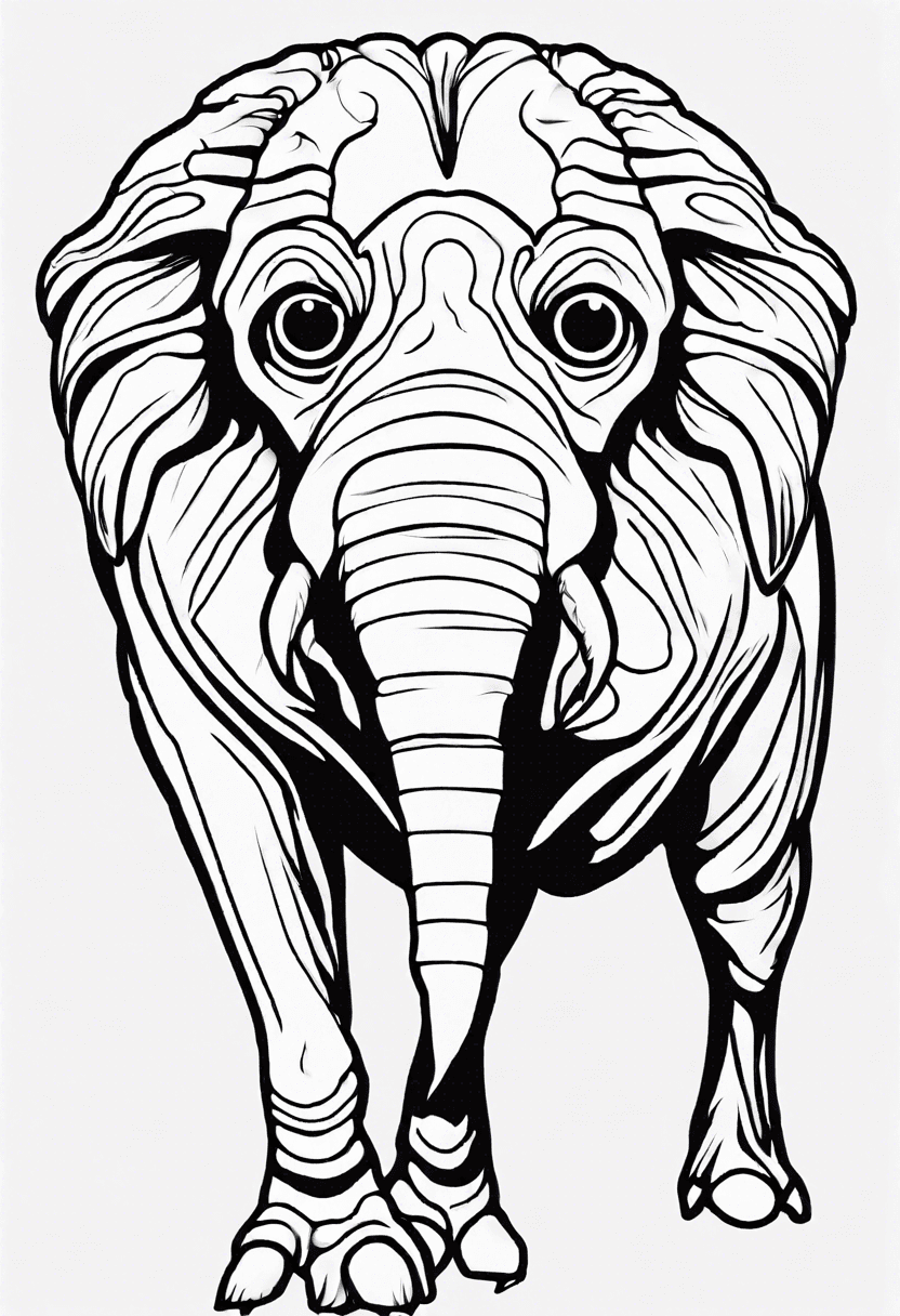 Animal coloring pages