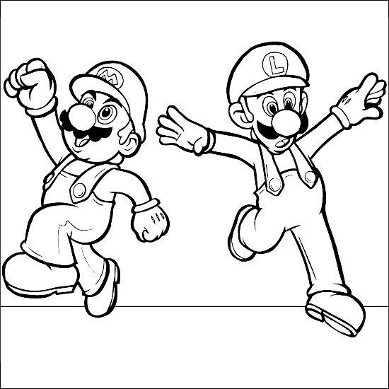 Mario coloring pages to print minister coloring