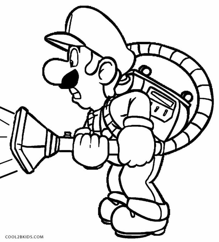 Printable luigi coloring pages for kids coolbkids super mario coloring pages mario coloring pages coloring pages