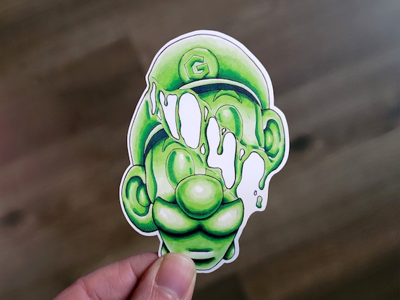 Gooigi vinyl sticker luigi decal luigis mansion sticker colours now available