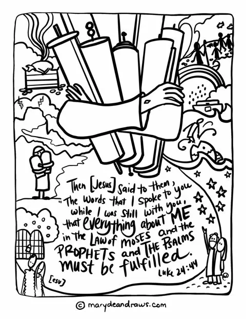 Everythings about jesus luke printable coloring pages in english and spanish bible verse coloring page bible coloring pages bible verse coloring