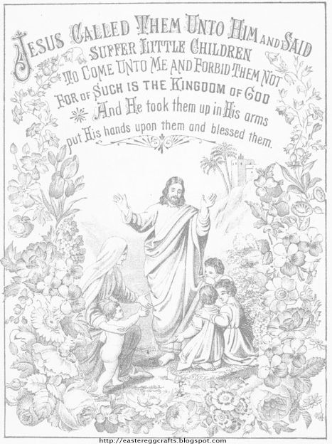 Easter egg crafts scripture coloring pages luke