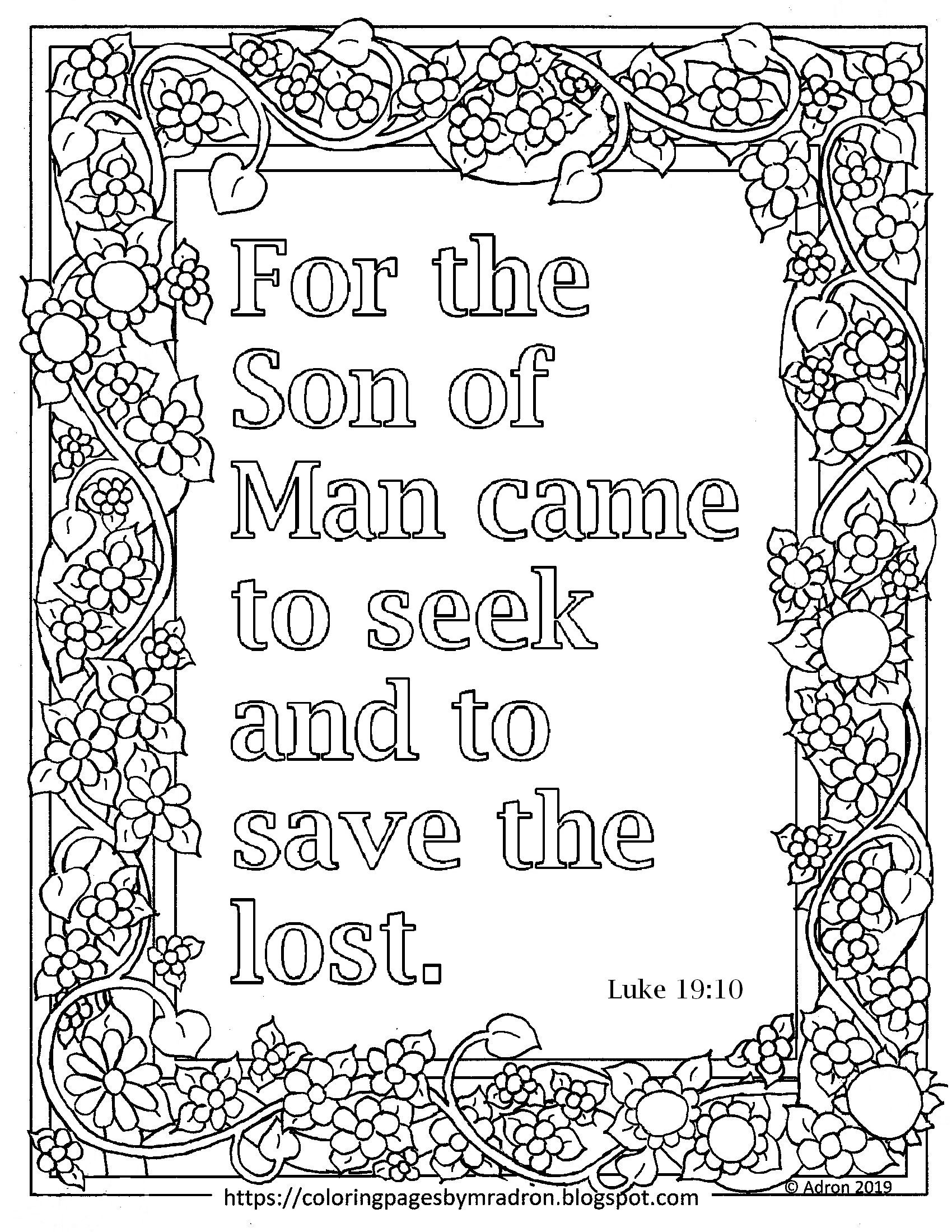 Luke print and color page bible coloring pages love coloring pages free printable coloring pages