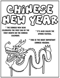 Free chinese new year worksheets printable pdf