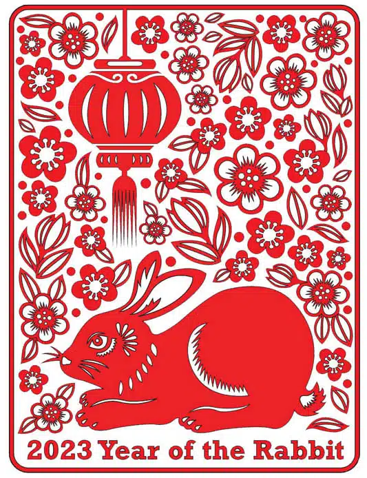 Chinese new year coloring page