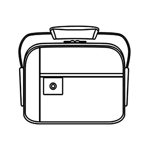 How to draw lunchbox coloring pages