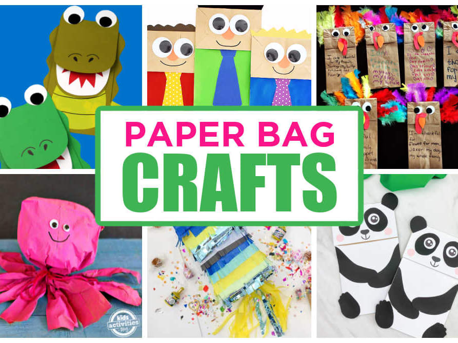 Paper bag crafts for kids