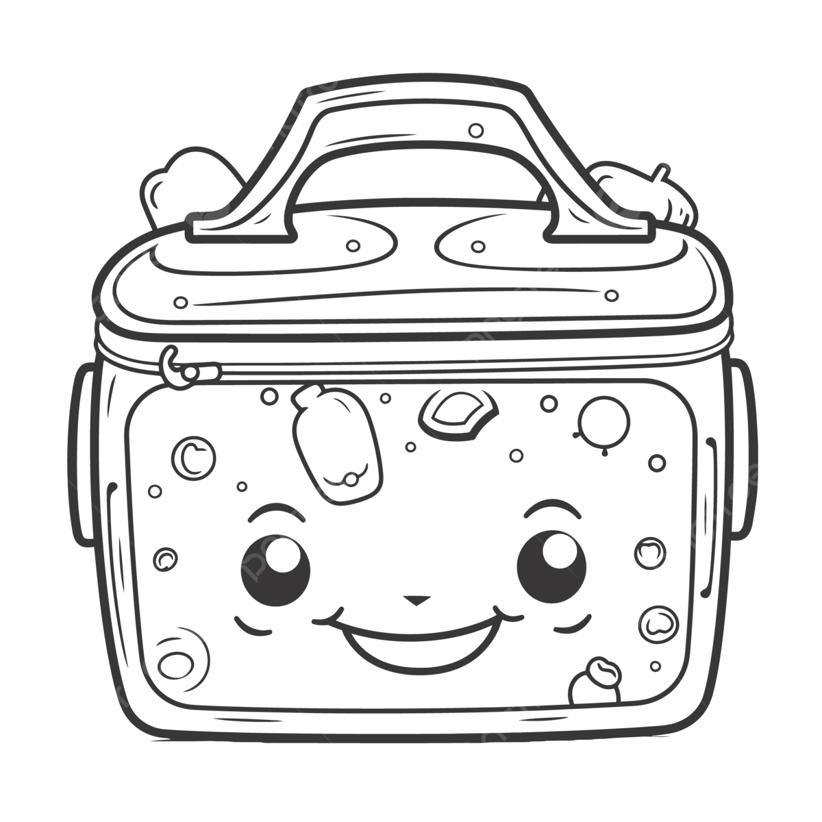 Lunch box line drawing png images