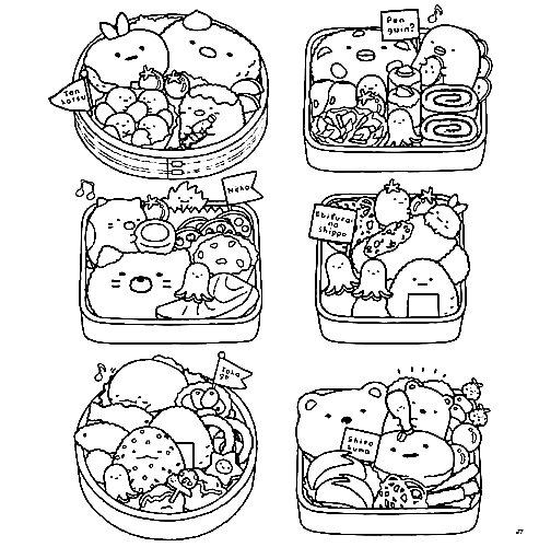 Sumikko gurashi coloring pages printable for free download