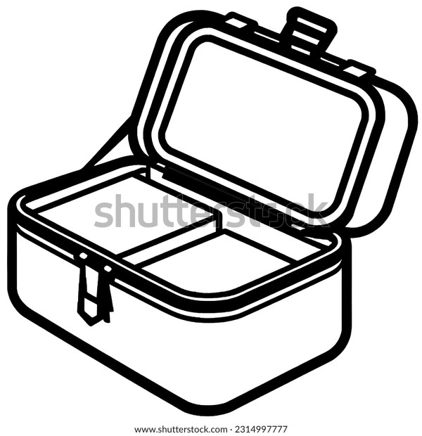 School supplies coloring pages set stock illustration