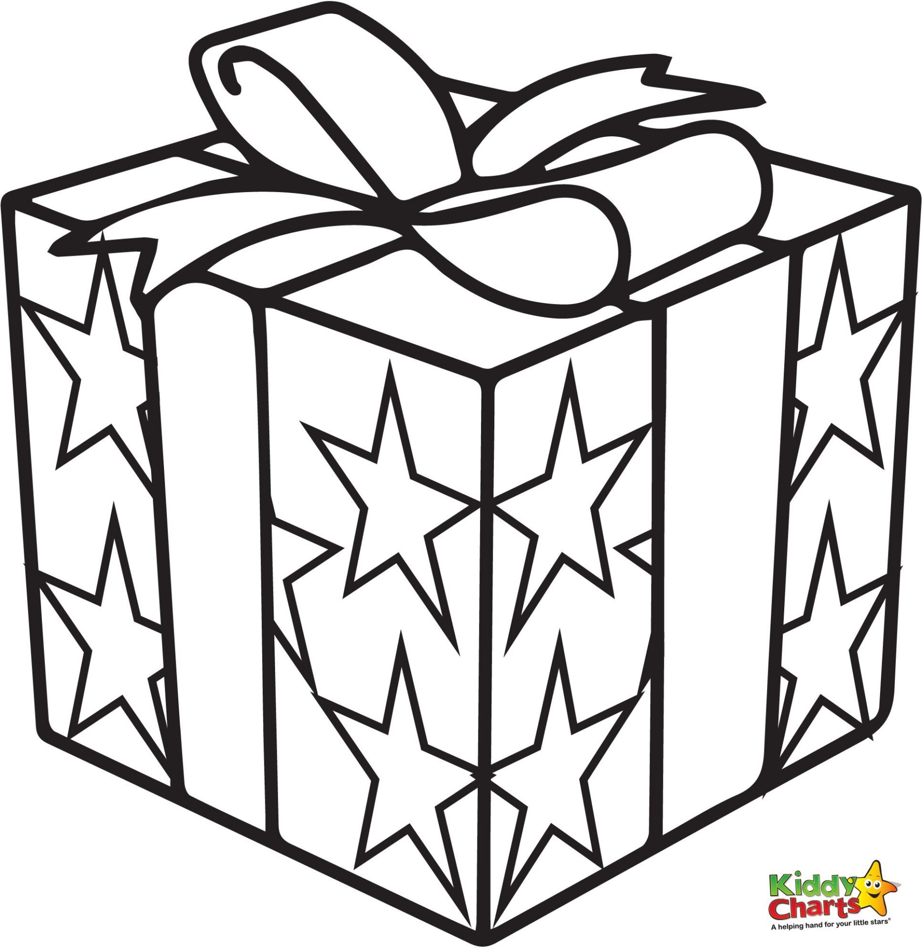 Present coloring pages