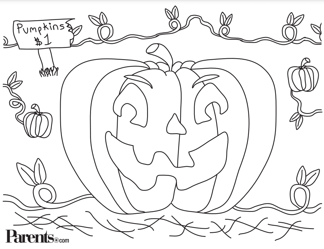 Free printable halloween coloring pages