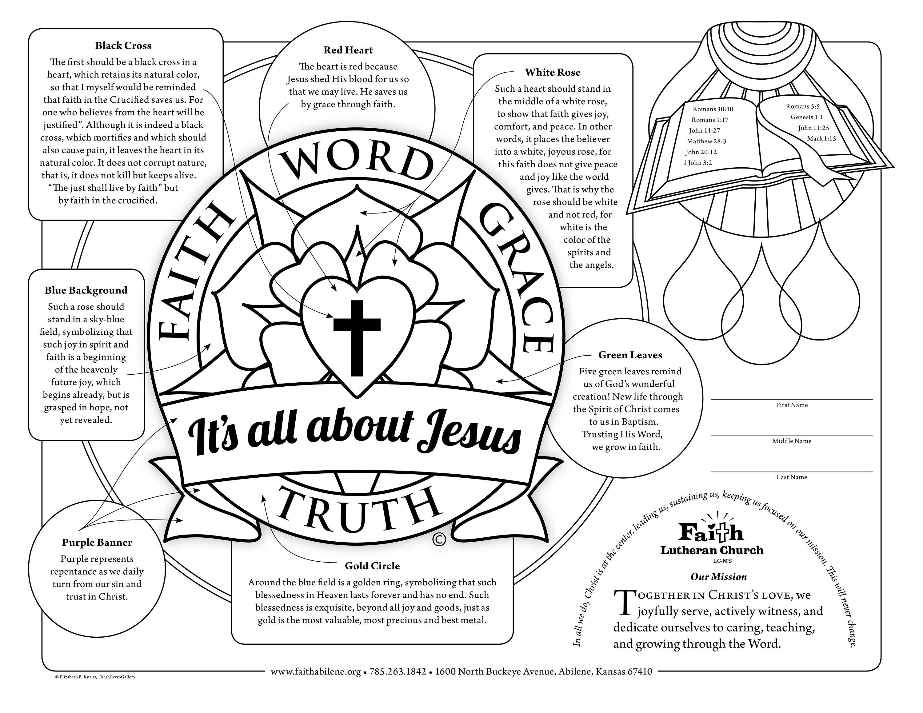 Lutheran art to print gifts for men or women to share faith