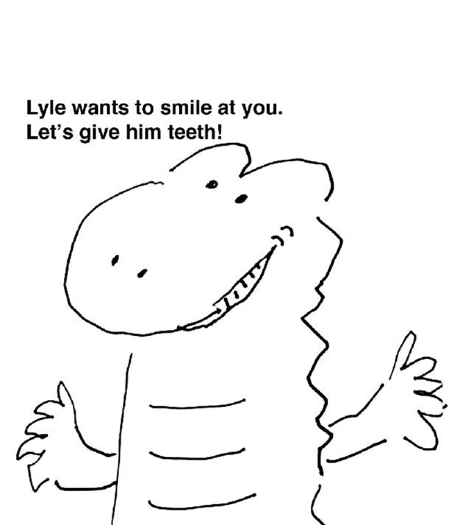 Draw lyle the crocodile â paulis waber