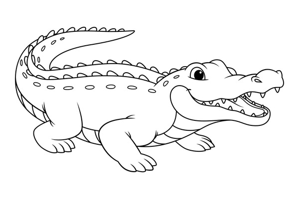 Alligator coloring page images stock photos d objects vectors