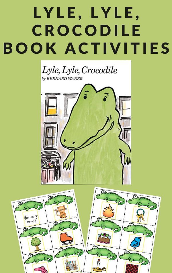 Lyle lyle crocodile book activities book activities math book activities rhyming activities