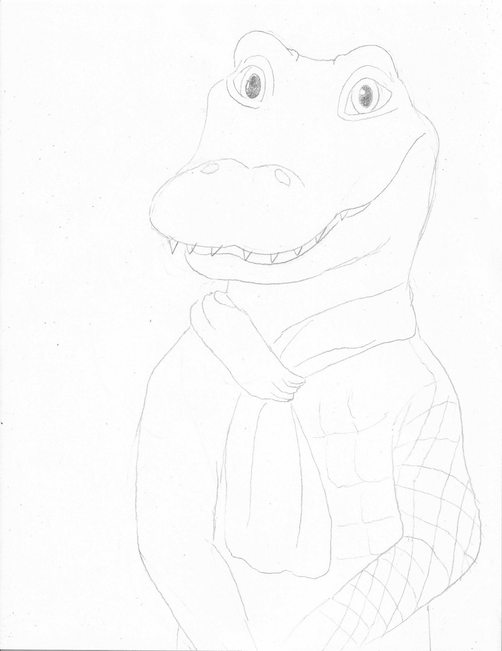 Lyle lyle crocodile sketch by kyleofblueandgreen