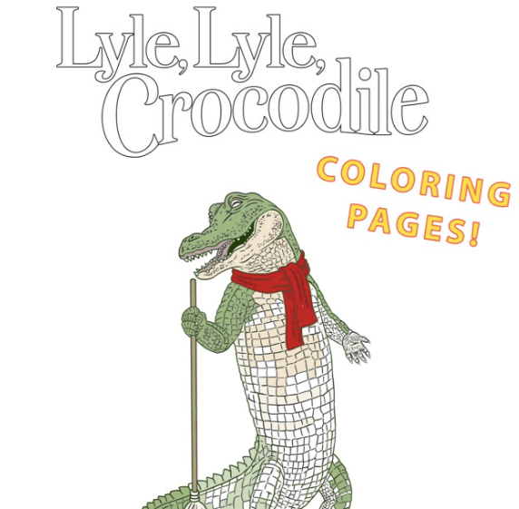 Free printable activity sheets to celebrate release of lyle lyle crocodile in theaters now