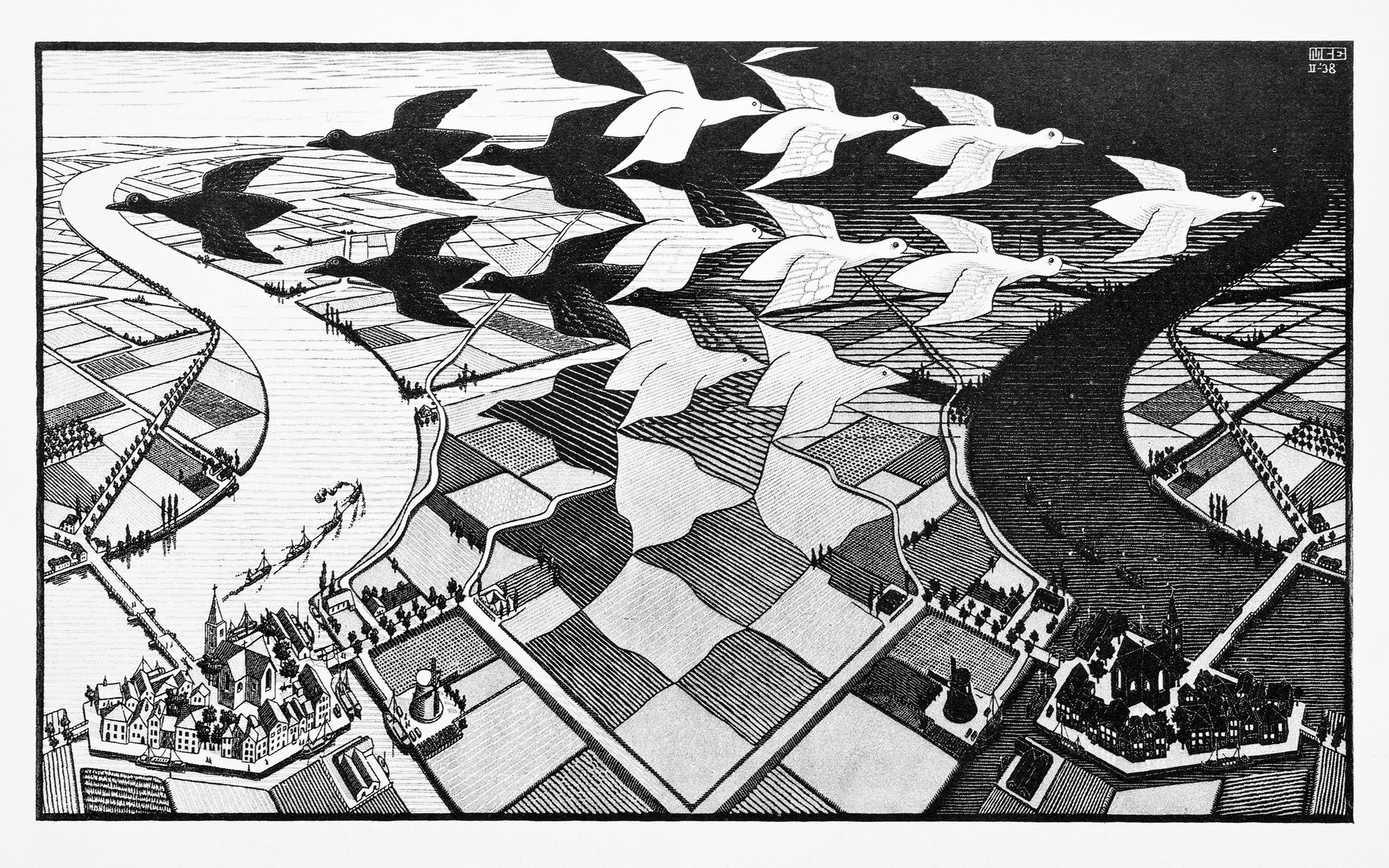 How mc escher created his mathematical artwork