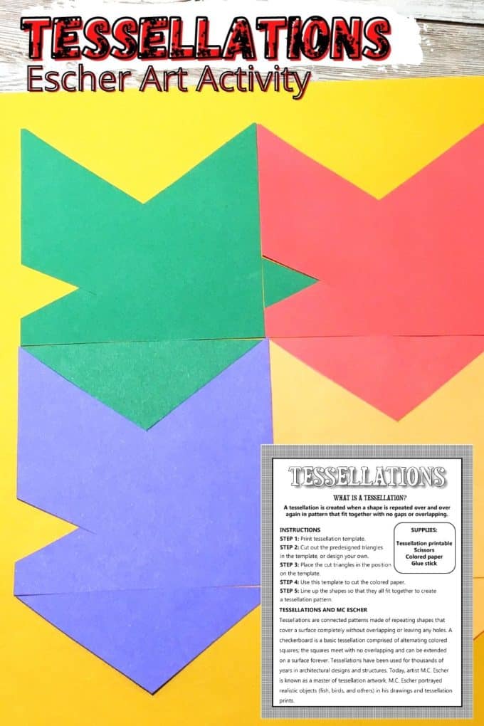 Easy tessellations for kids