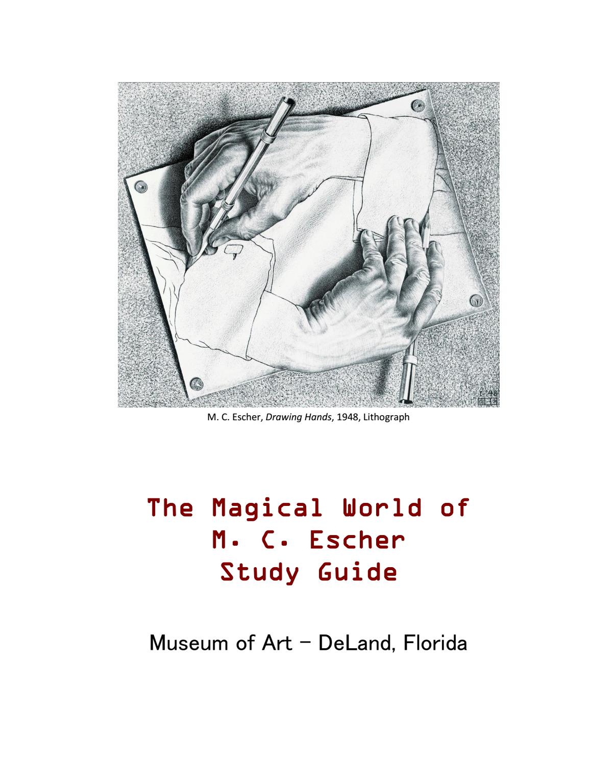 M c escher exhibition study guide by museum of art