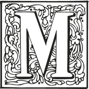 Letter m coloring pages free coloring pages