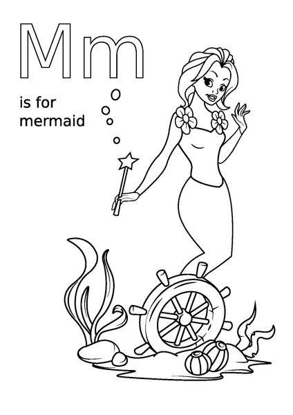 Filem is for mermaid coloring pagepdf