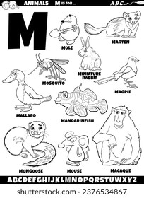 Letter m coloring page images stock photos d objects vectors