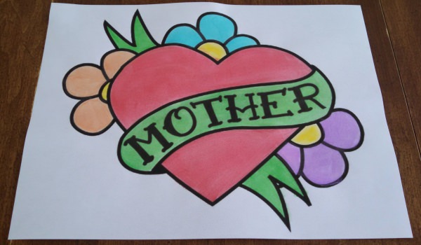 Mothers day coloring pages â printable digital pdf downloads