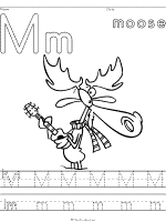 Moose coloring pages and printable activities