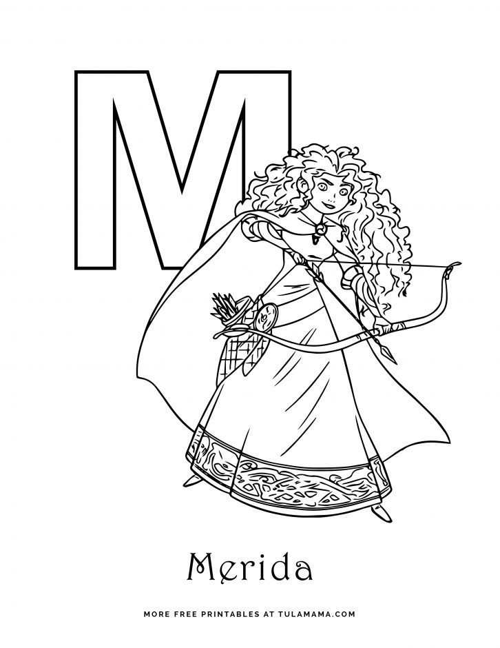 Fun free easy to print letter m coloring pages