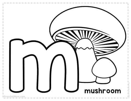 Alphabet coloring pages