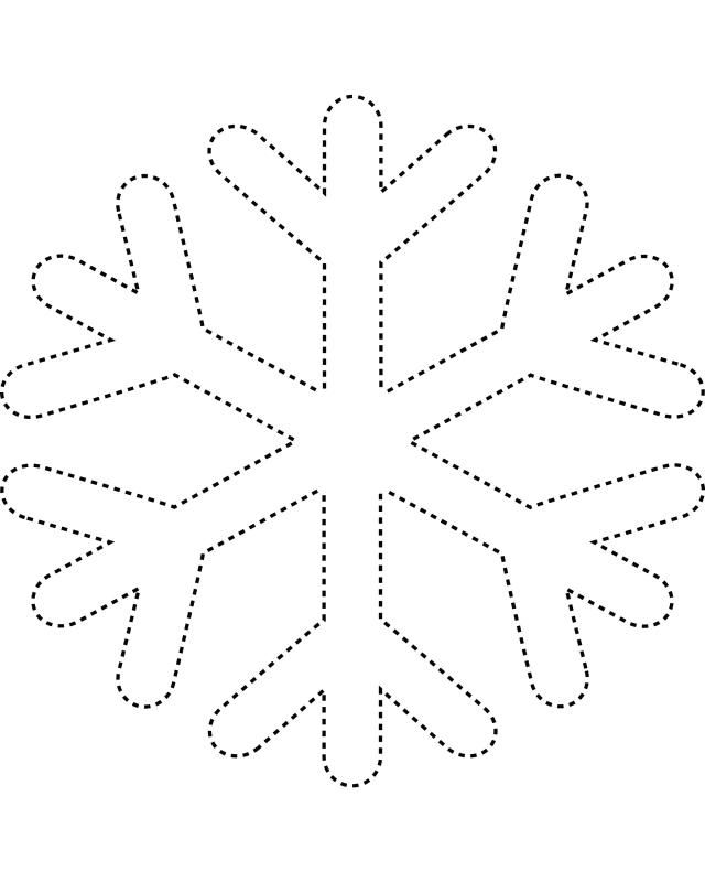 Snowflake coloring pages kids crafts and worksheets for preschooltoddler and kindergarten