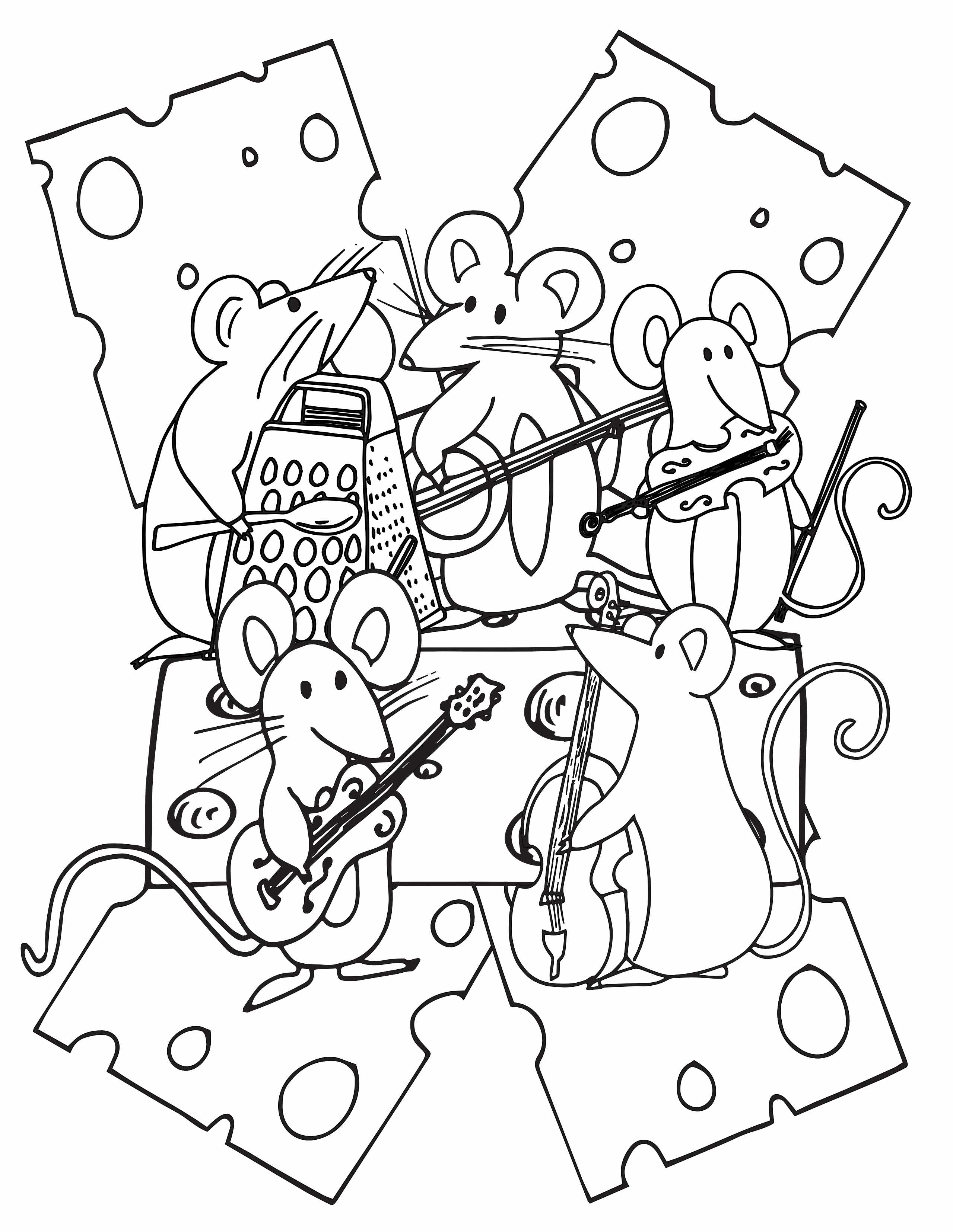 Free cheese coloring pages â stevie doodles