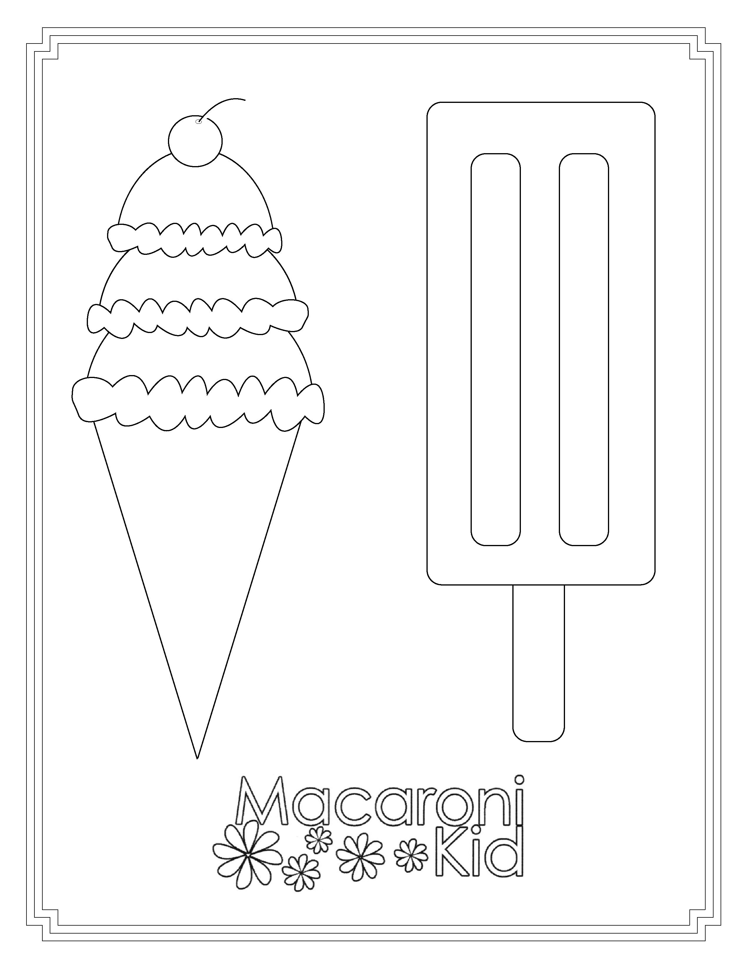 Coloring page coloring pages kid coloring page macaroni kids