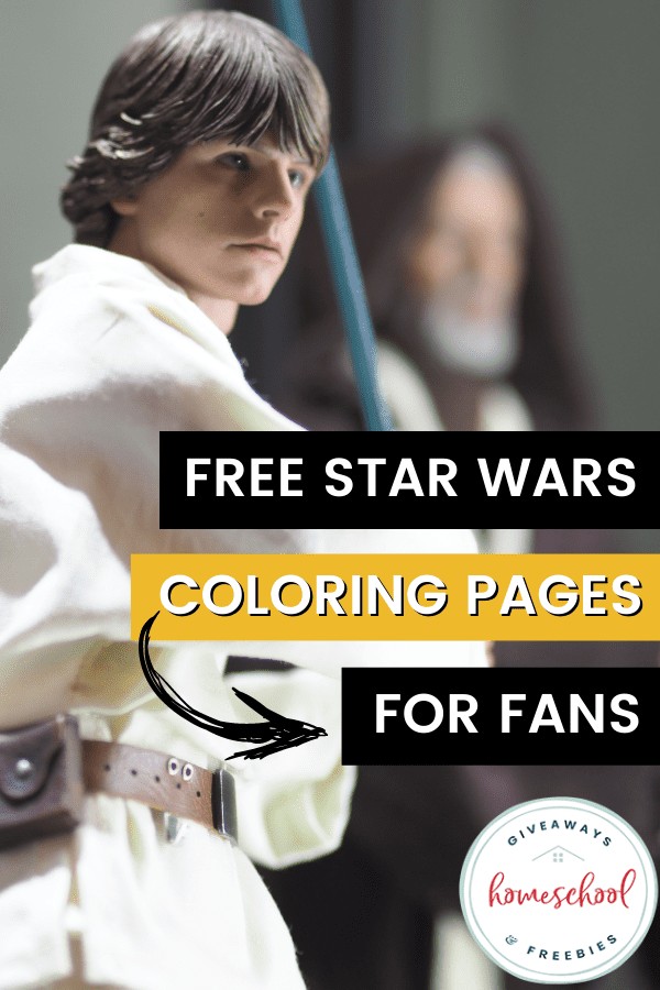 Free star wars coloring pages for fans