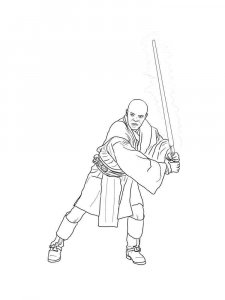 Jedi coloring pages