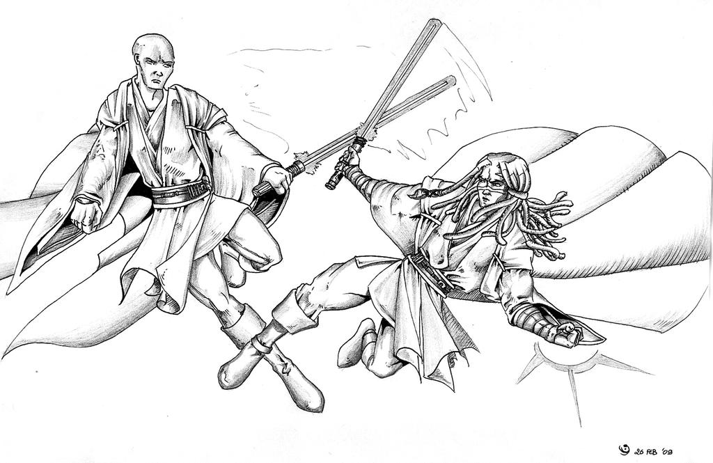 Mace windu vs quinlan vos by sofie on