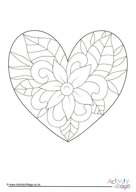 Doodle heart louring page heart loring pages loring pages easter embroidery patterns