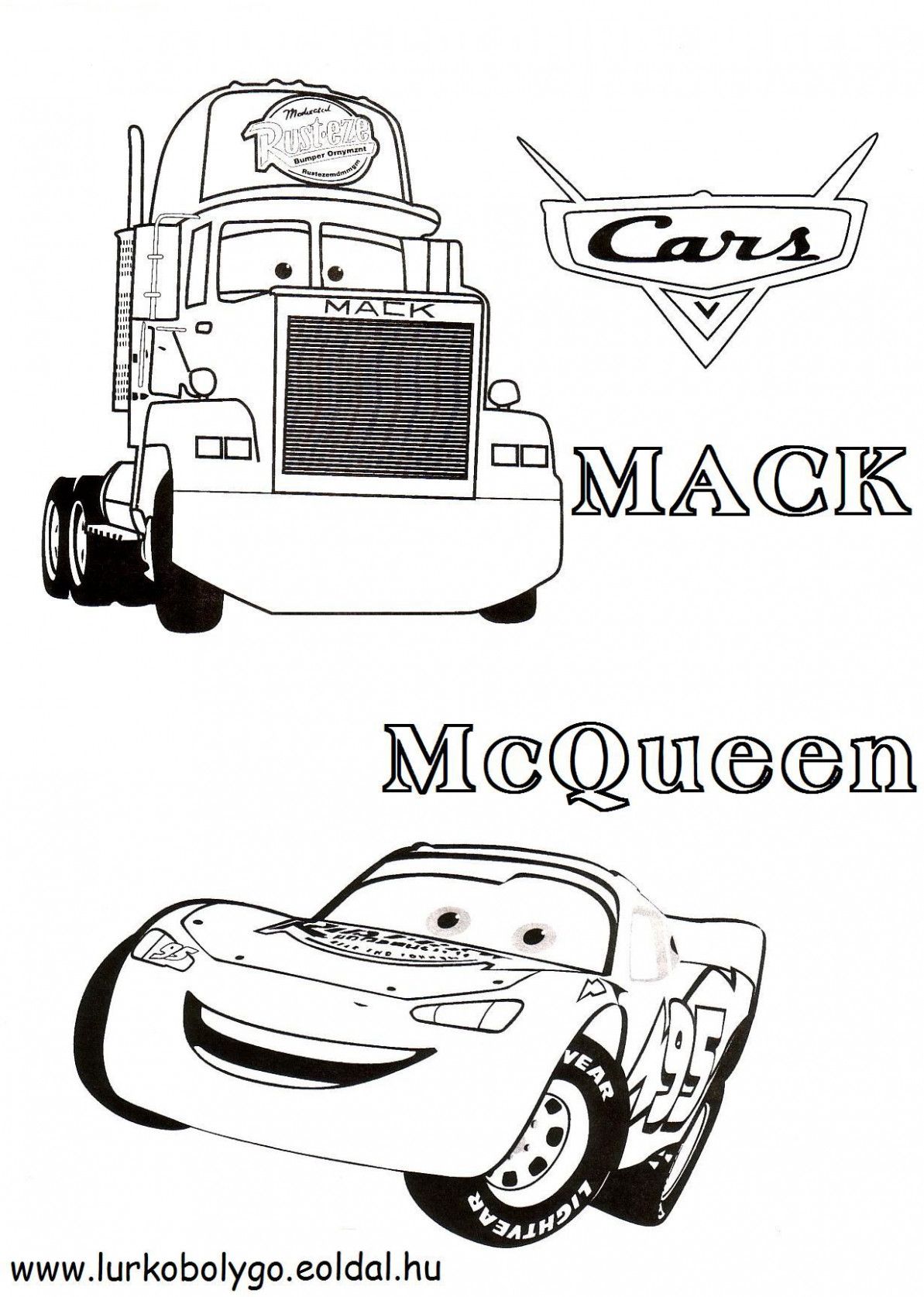 Cars mack coloring pages coloring pages cars coloring pages christmas coloring pages