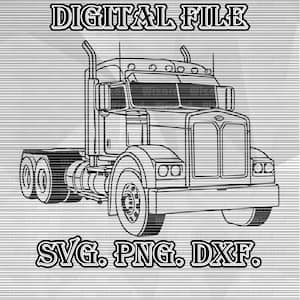 Mack truck svg