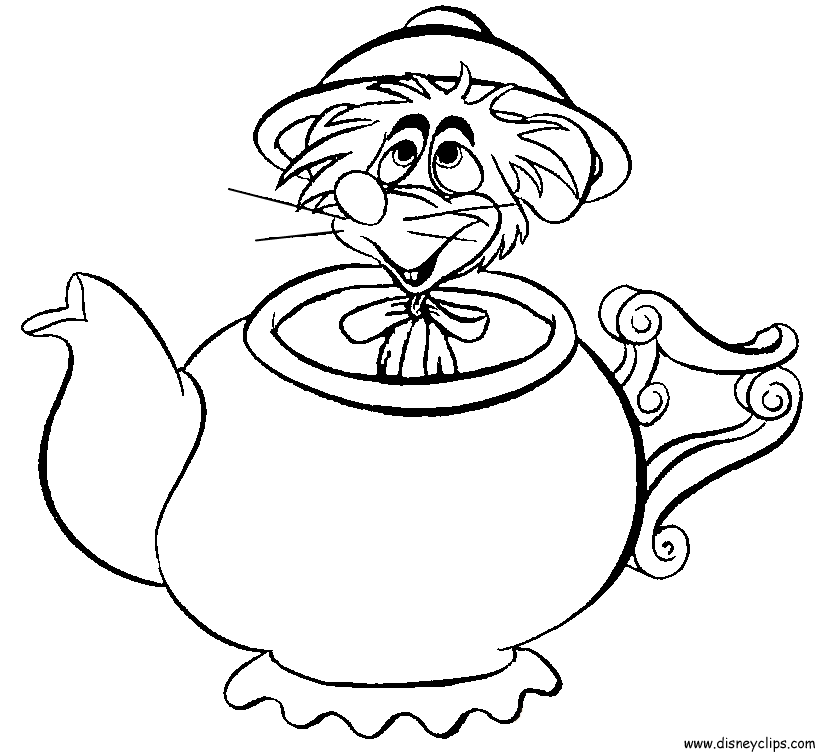 Free mad hatter coloring pages download free mad hatter coloring pages png images free cliparts on clipart library