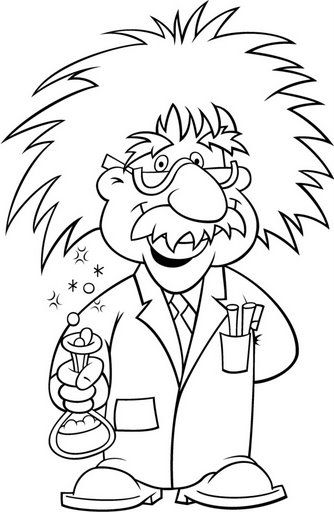 Albert einstein coloring page with glasses and more online lesson activtities science color sheets coloring pages coloring books