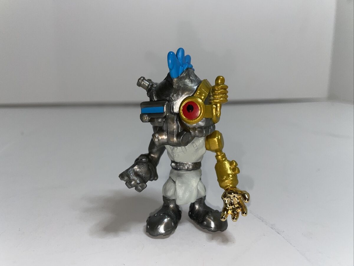 Treasure x monster gold monster lab silver mad scientist with gold hand